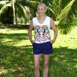 Lucía Pariente posando como concursante de 'Supervivientes 2017'