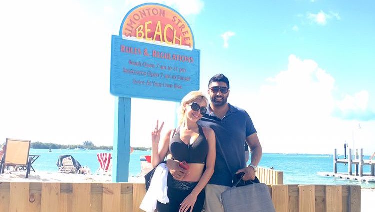 Farrah Abraham y Simon Saran juntos de nuevo en las vacaciones en Florida