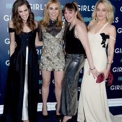 Lena Dunham, Allison Williams, Zosia Mamet and Jemima Kirke: protagonistas de 'Girls'