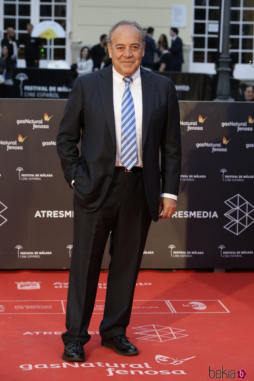 Tito Valverde en la clausura del Festival de Málaga 2016