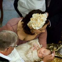 Isabel de Dinamarca en su bautizo