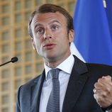 Emmanuel Macron durante su nombramiento como ministro de Economía de Francia