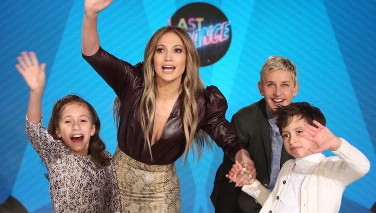 Jennifer Lopez acude como invitada a 'El show de Ellen DeGeneres'