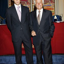 Sebastián Palomo Linares con su hijo Sebastián Palomo Danko