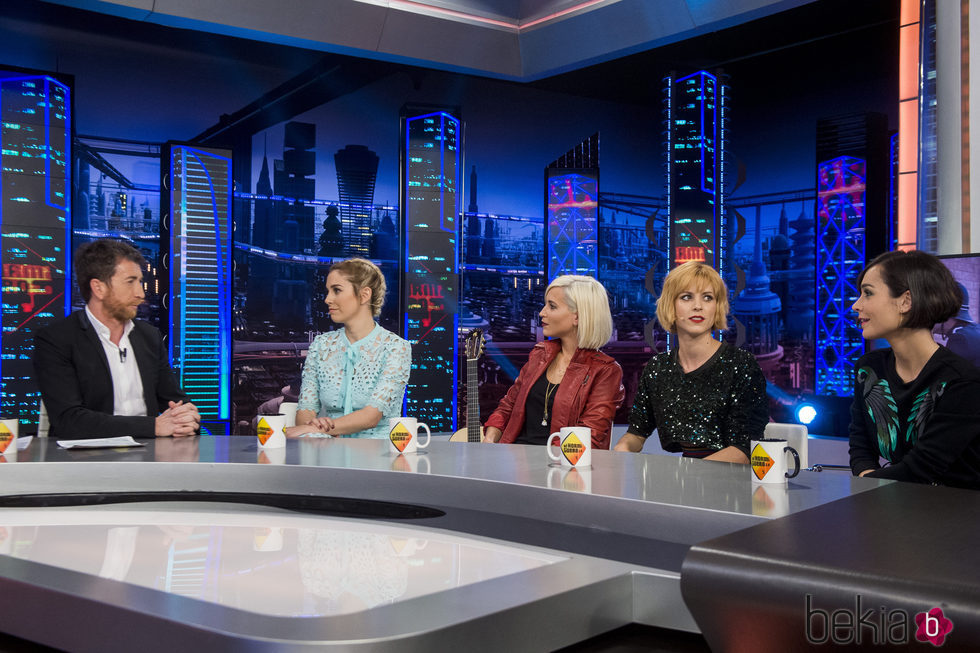 'Las chicas del cable' durante la entrevista en 'El Hormiguero'