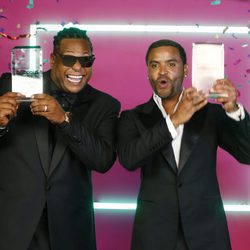 Zion y Lennox en loa premios Billboard Latinos 2017