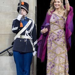 La Reina Máxima de Holanda en la cena de gala por el 50 cumpleaños del Rey Guillermo de Holanda