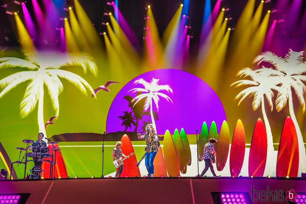 La puesta en escena de Manel Navarro en el Festival de Eurovisión 2017