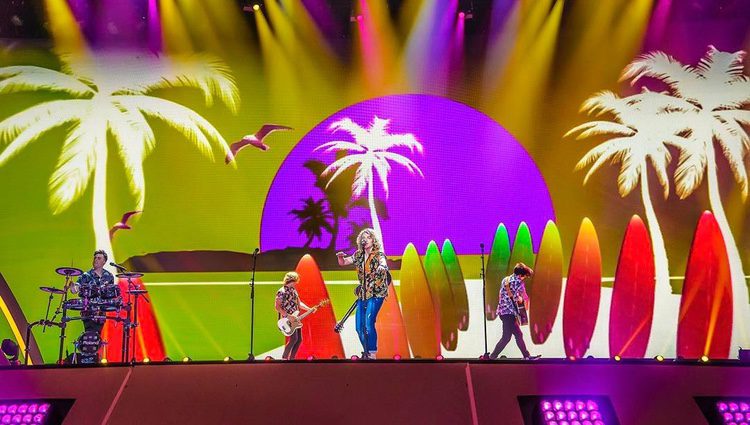 La puesta en escena de Manel Navarro en el Festival de Eurovisión 2017