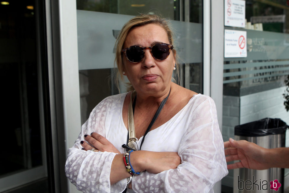 Carmen Borrego muy preocupada por la salud de su madre María Teresa Campos