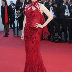 Julianne Moore en la gala inaugural del Festival de Cannes 2017