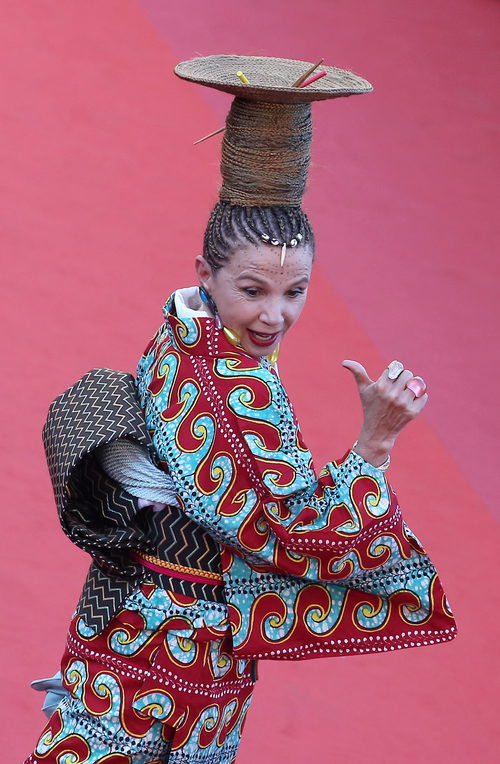 Victoria Abril en la gala inaugural del Festival de Cannes 2017
