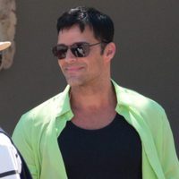 Ricky Martin en el rodaje de 'Versace: American Crime Story'