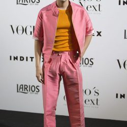 Eduardo Casanova en la fiesta Vogue Who's on next 2017