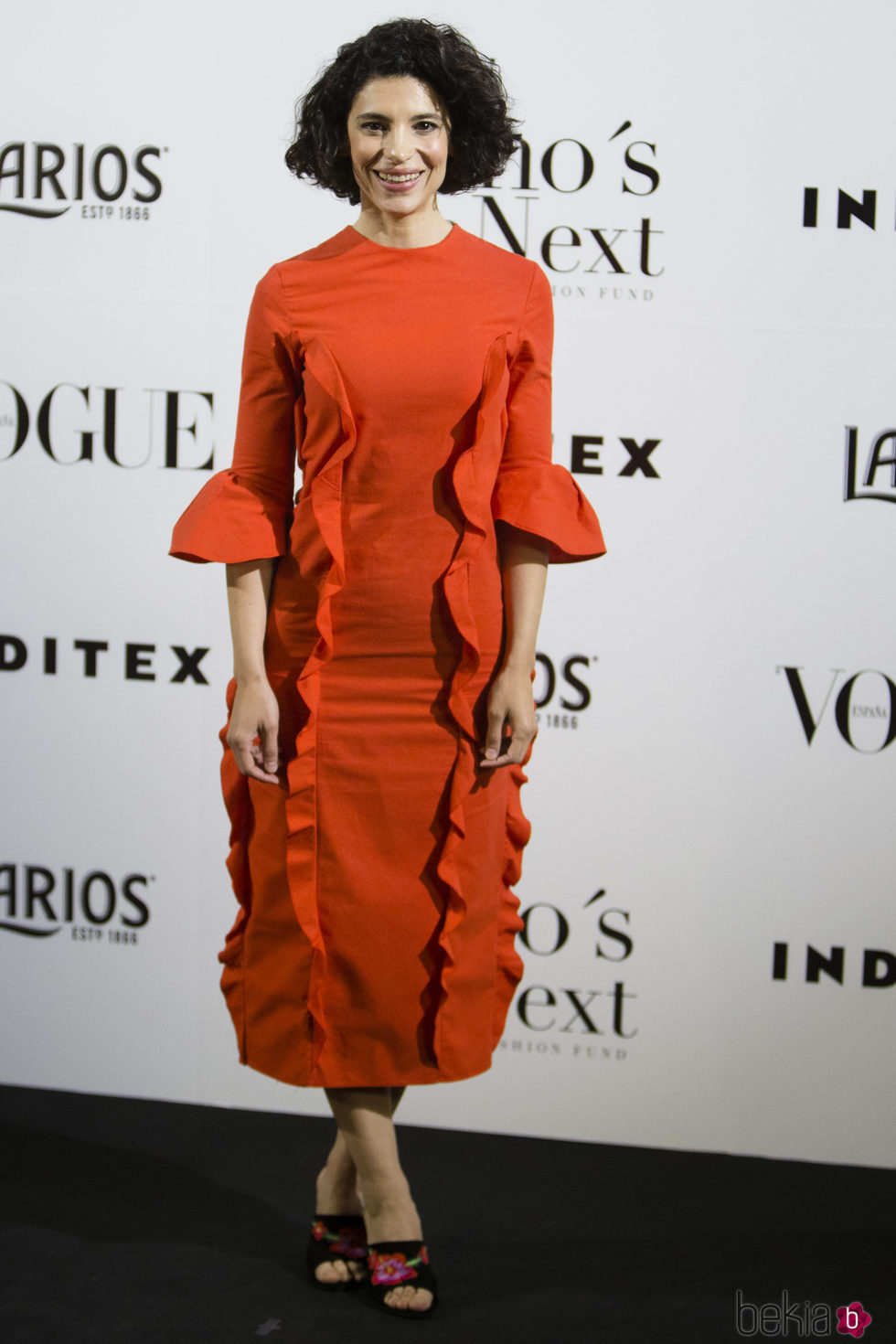 Irene Visedo en la fiesta Vogue Who's on next 2017