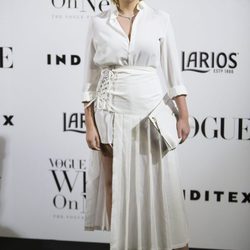 Miriam Giovanelli en la fiesta Vogue Who's on next 2017