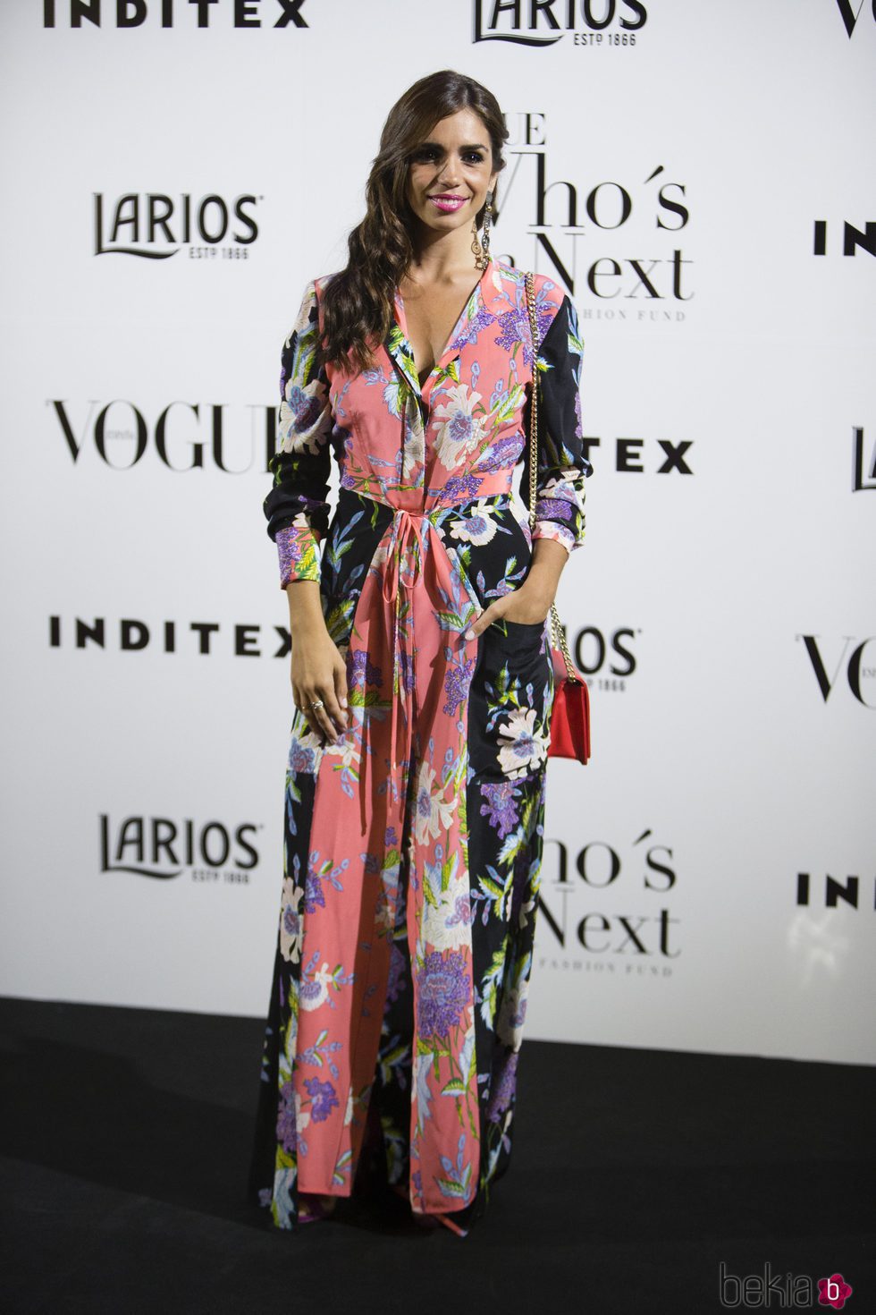 Elena Furiase en la fiesta Vogue Who's on next 2017