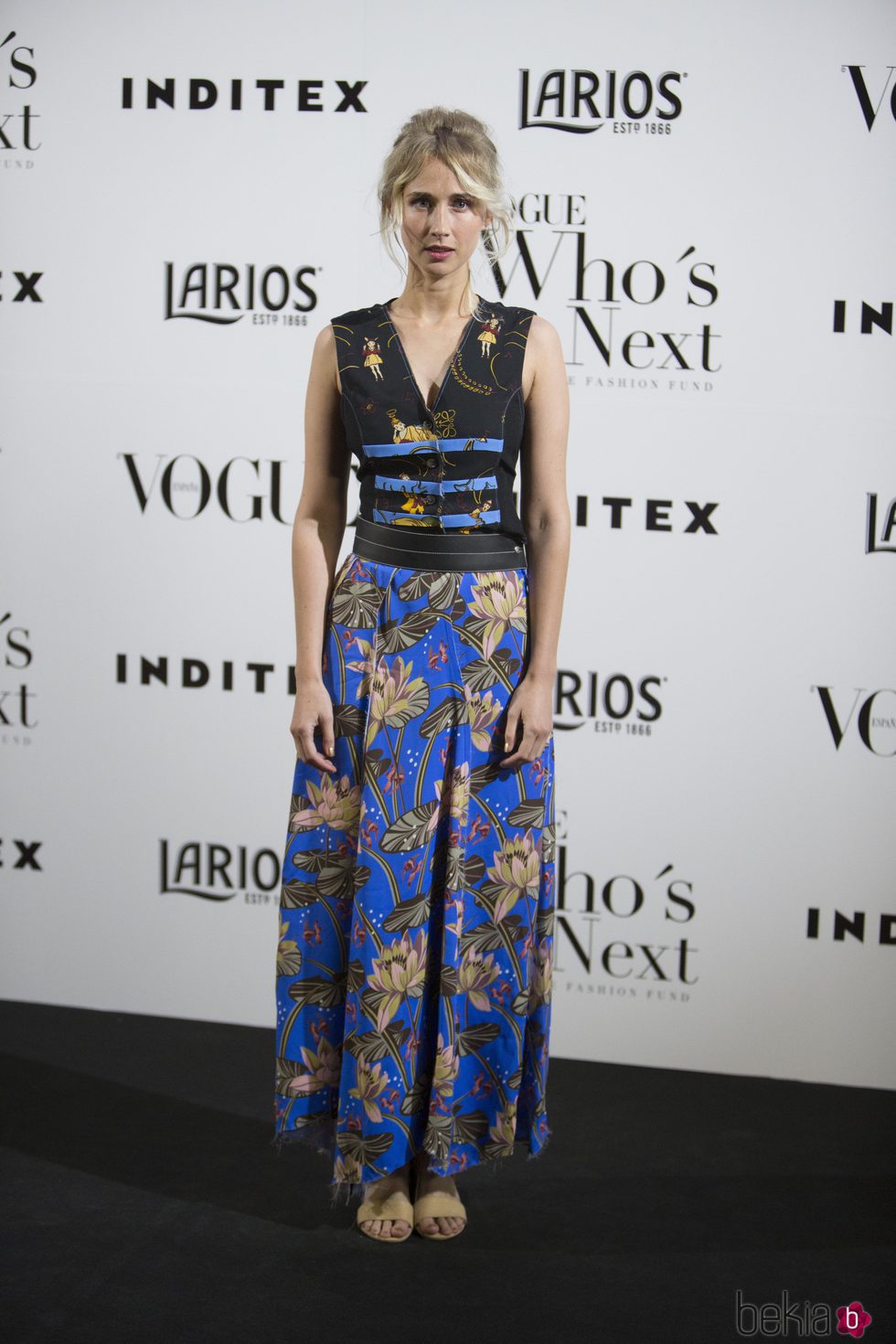 Ingrid García Jonsson en la fiesta Vogue Who's on next 2017