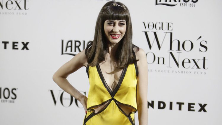 Natalia Ferviú en la fiesta Vogue Who's on next 2017
