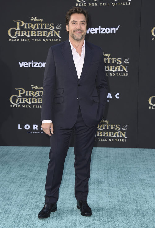 Javier Bardem en la premiere de 'Piratas del caribe: La venganza de Salazar' en California