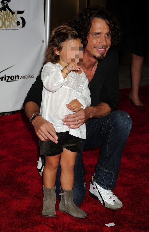 Chris Cornell con su hija