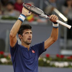 Novak Djokovic en el Mutua Madrid Open 2017