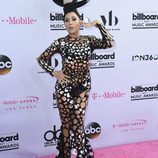 La cantante Z LaLa muy extravagante en los Billboard 2017