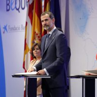 Los Reyes Felipe y Letizia entregan las becas 'la Caixa' en Barcelona