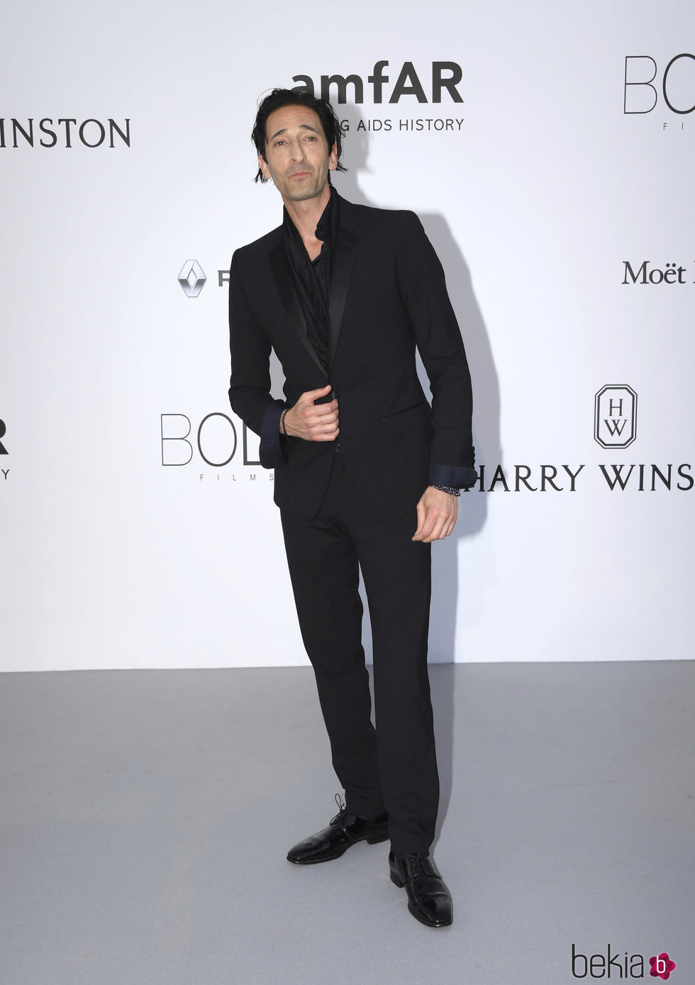 Adrien Brody en la Gala amfAR del Festival de Cannes 2017