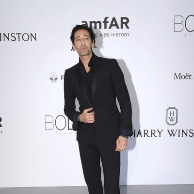Adrien Brody en la Gala amfAR del Festival de Cannes 2017