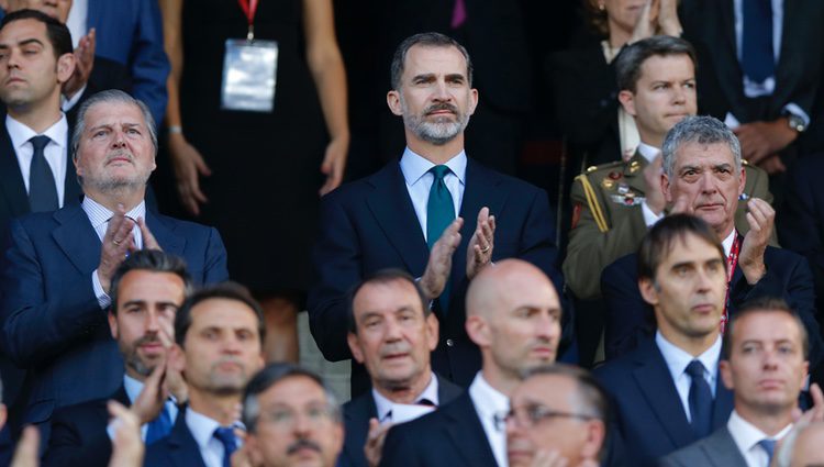 El Rey Felipe en la final de la Copa del Rey 2017