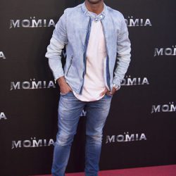 Maxi Iglesias en la presentación de 'La Momia' en Madrid