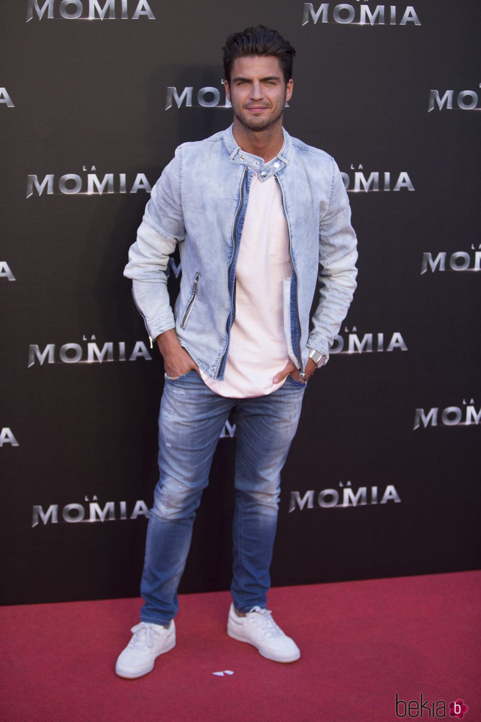 Maxi Iglesias en la presentación de 'La Momia' en Madrid
