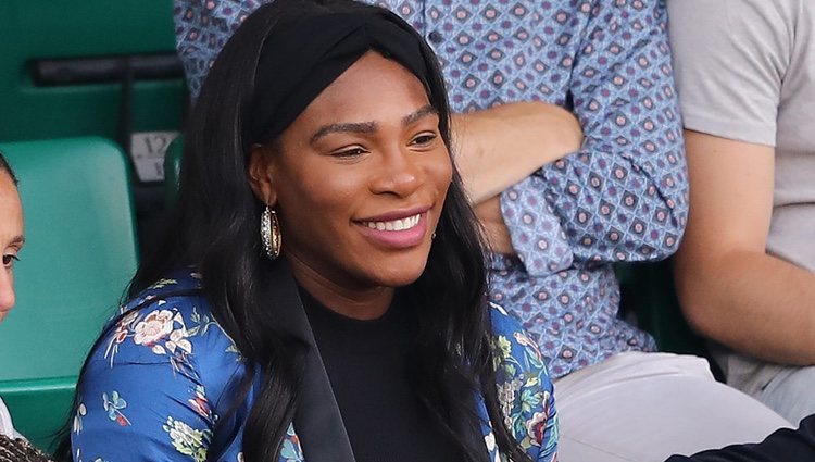 Serena Williams disfruta en París de su embarazo y del Roland Garros