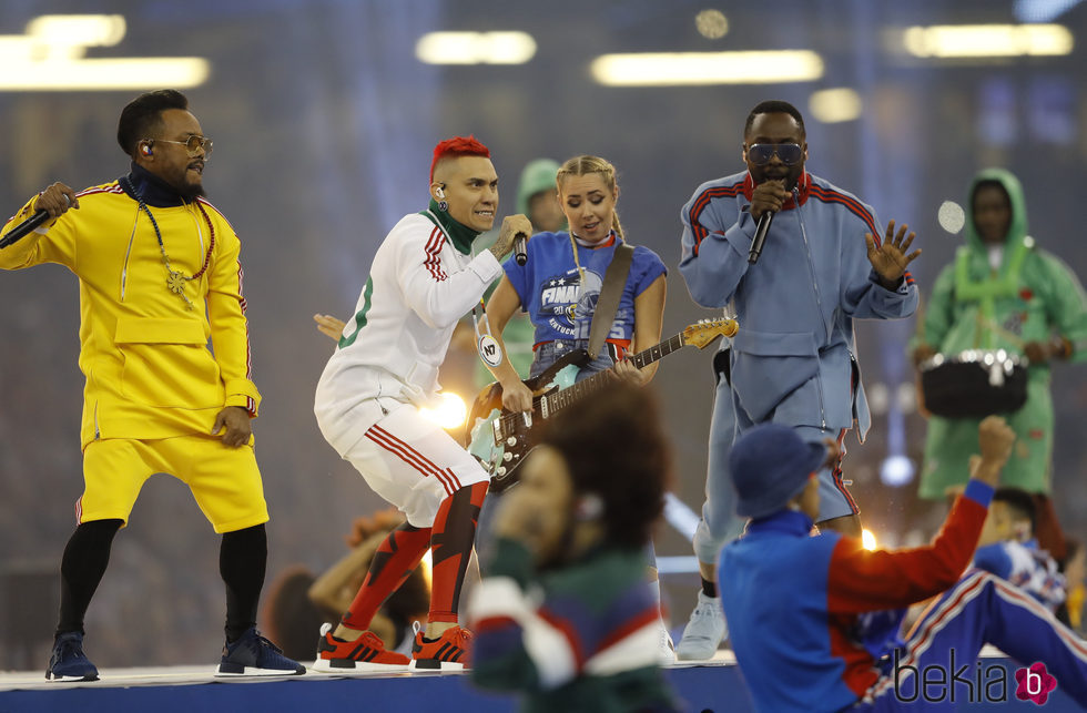 Black Eyed Peas en la final de la Champions League 2017