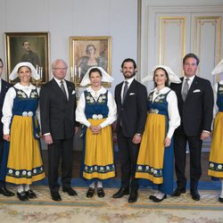 La Familia Real Sueca en el Día Nacional de Suecia 2017