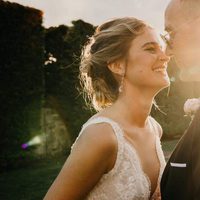 La romántica mirada entre Risto Mejide y Laura Escanes el día de su boda