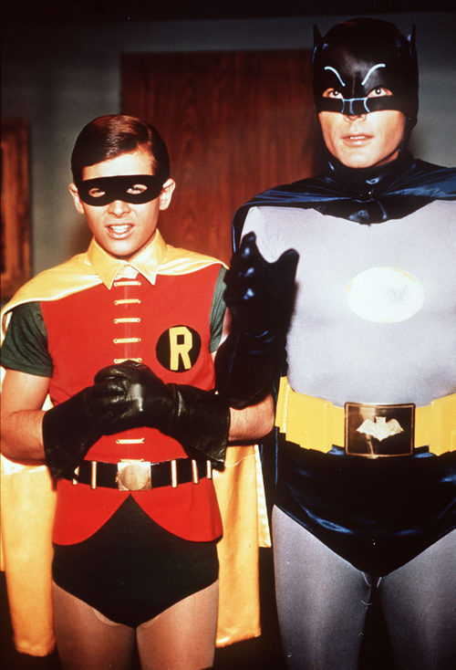 Burt Ward y Adam West en 'Batman'