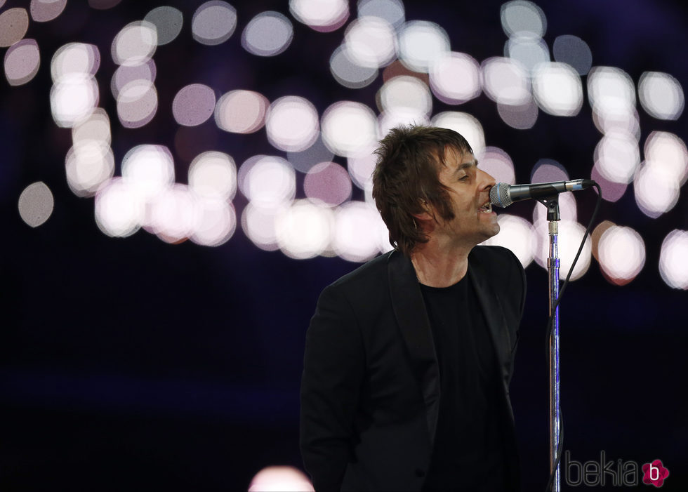 Liam Gallagher en los Juegos Olímpicos de Londres