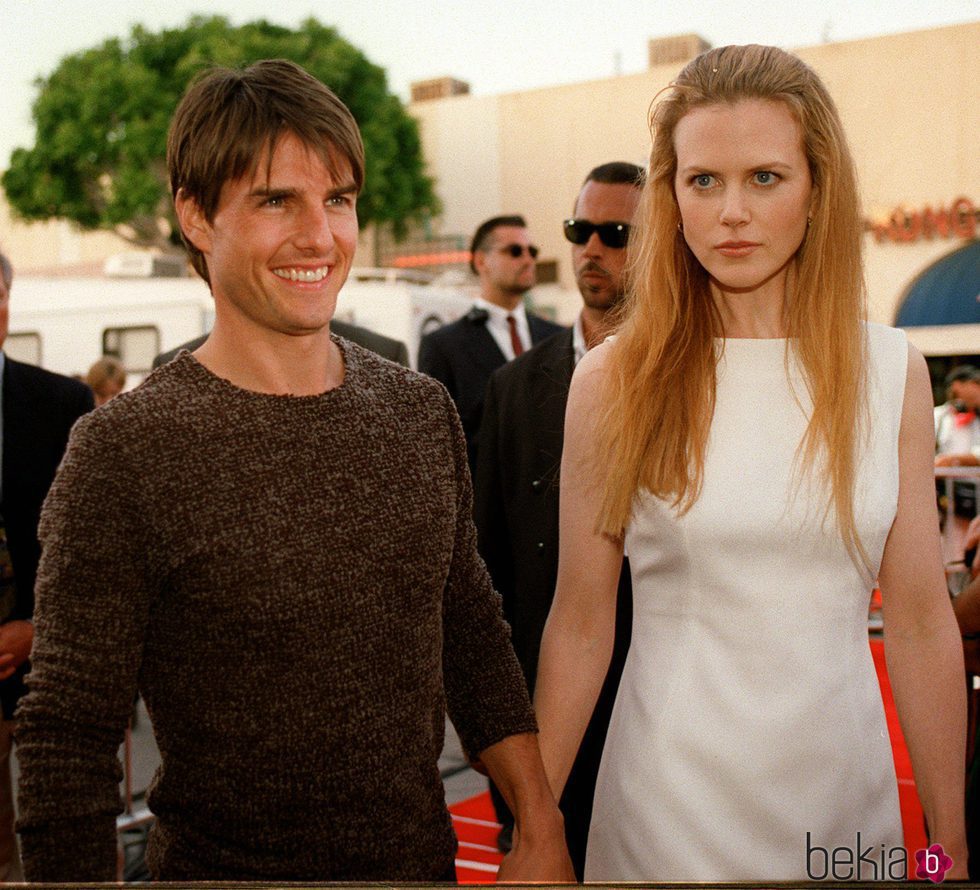 Nicole Kidman y Tom Cruise paseando su amor
