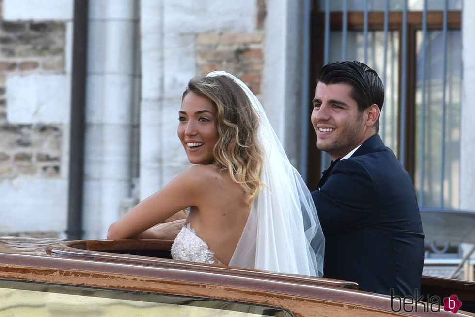 La increíble boda veneciana de Álvaro Morata y Alice Campello