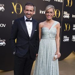 Luján Argülles y Carlos Sánchez en los Premios Yo Dona Internacional 2017