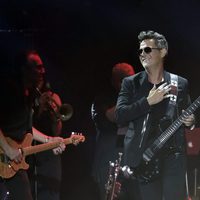 Alejandro Sanz durante su concierto 'Más es Más'