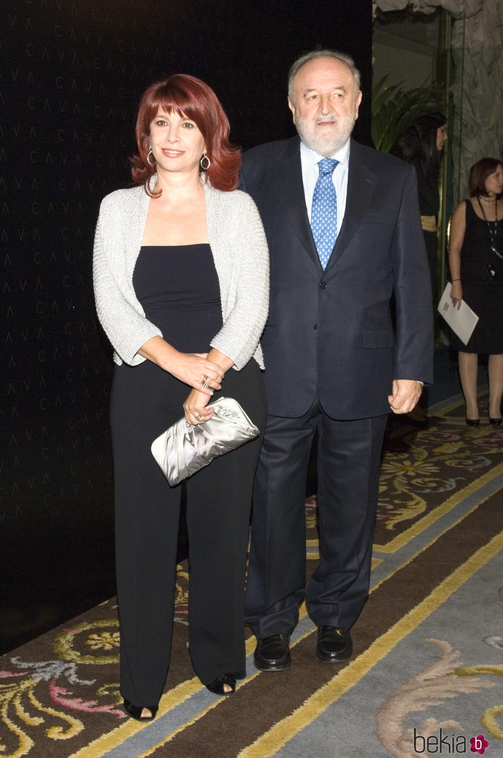Cristina García Ramos con su marido Diego Carcedo