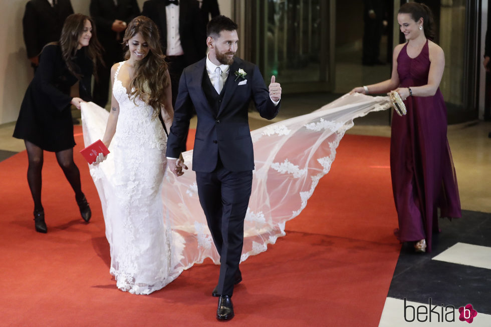 La gran boda de Leo Messi y Antonella Roccuzzo