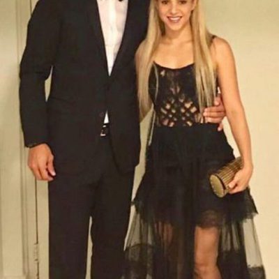 Gerard Piqué y Shakira en la boda de Antonella Roccuzzo y Leo Messi
