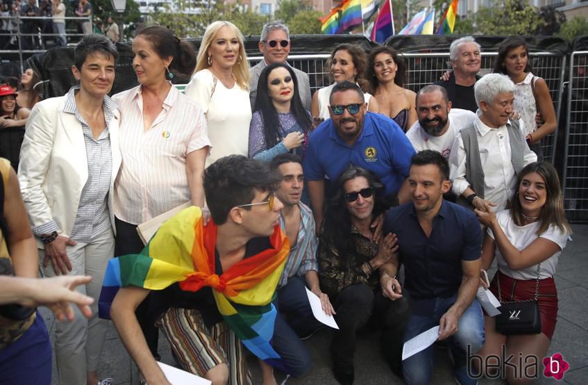 Ducleida, Amenábar, Javier Calvo y otros famosos en el World Pride 2017
