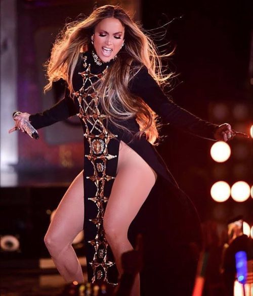 Jennifer Lopez sin ropa interior en un concierto en Nueva York