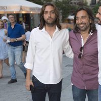 Antonio Carmona y Emiliano Suárez asisten juntos al concierto de Sting en Madrid