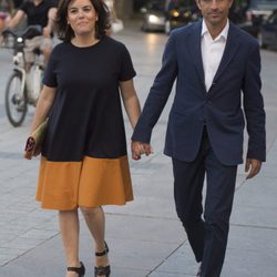 Soraya Saenz de Santamaría y su marido asisten juntos al concierto de Sting en Madrid
